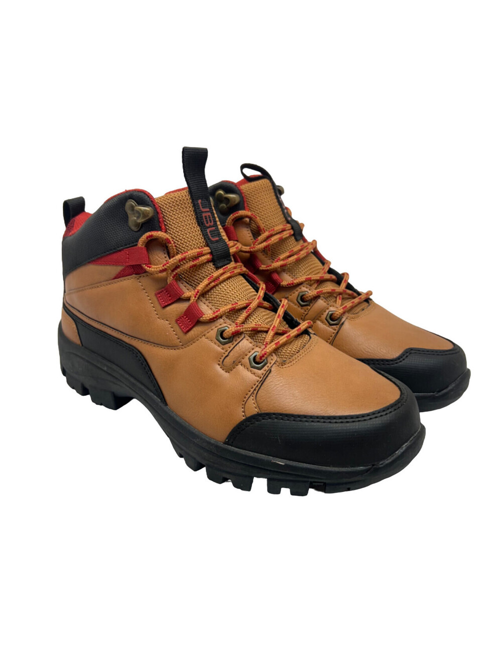 JSport by Jambu Men’s Mid-Cut Denali Waterproof Hiking Boots Brown/Black Size 8M